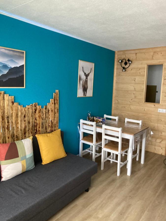 Studio Mongie Aux Pieds Des Pistes Avec Balcon La Mongie Kültér fotó