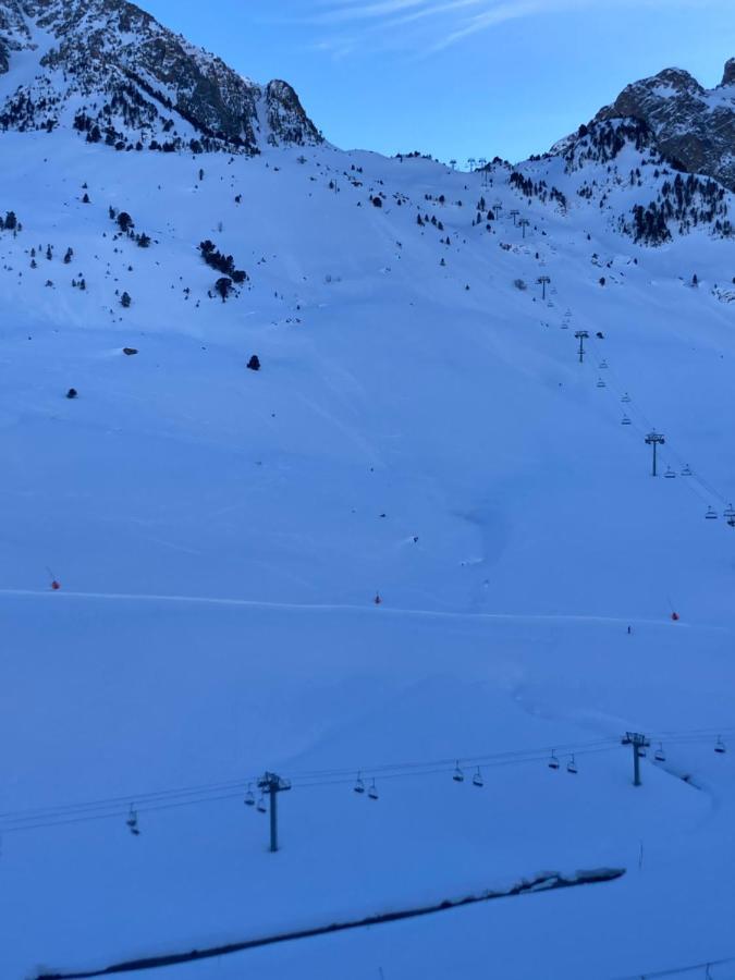 Studio Mongie Aux Pieds Des Pistes Avec Balcon La Mongie Kültér fotó